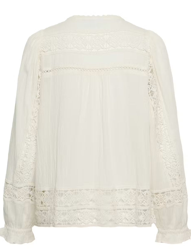 TULLYSZ SHIRT - ICE WHITE