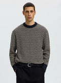 SLMDARRELL LS STRUCTURE CREW NECK POS