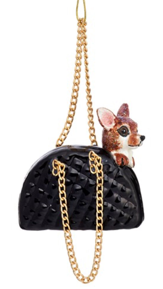 Chihuahua Handbag Shaped Decoration