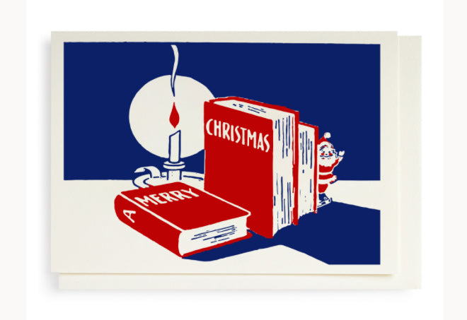 A Merry Christmas Book (Pack of 5 Cards)