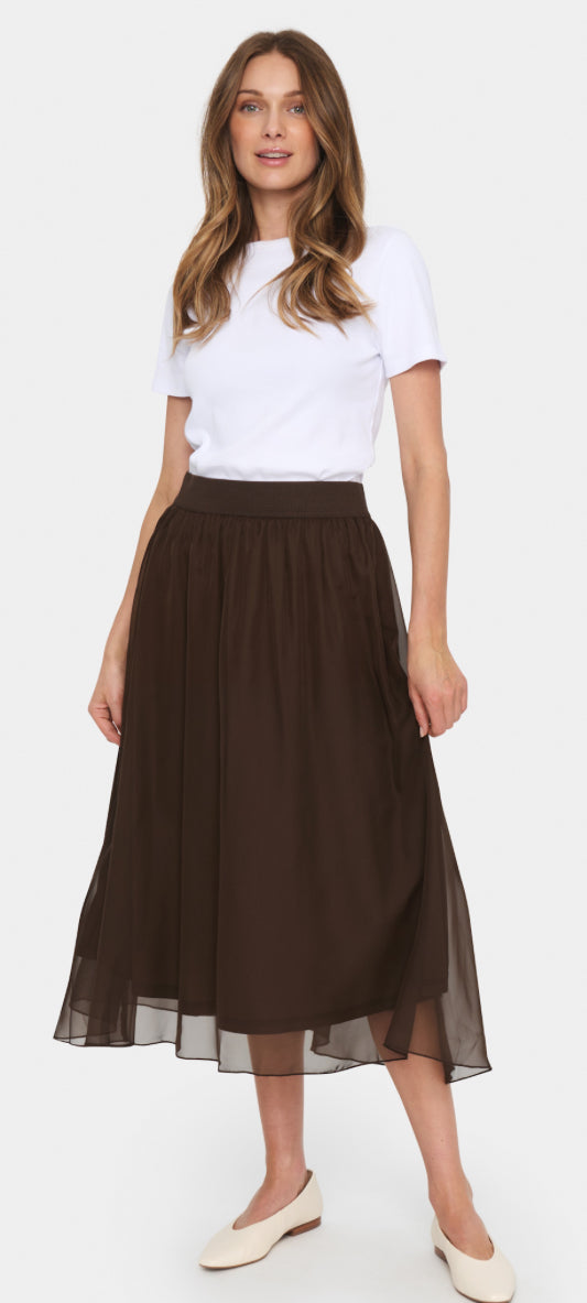 CoralSZ Skirt - Dark Oak