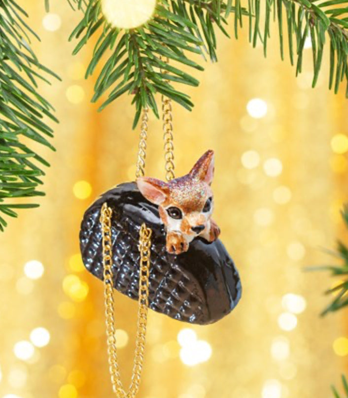 Chihuahua Handbag Shaped Decoration