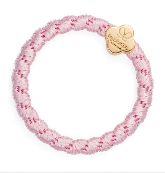 ByEloise Woven Gold Quatrefoil - Soft Pink