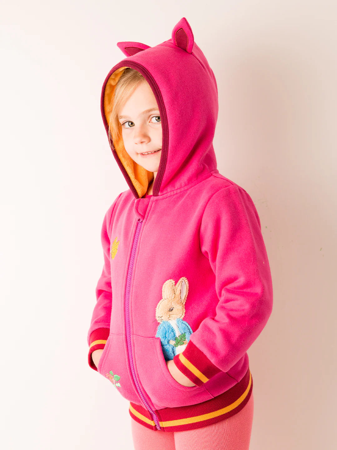 Peter Rabbit Pink Autumn Hoodie