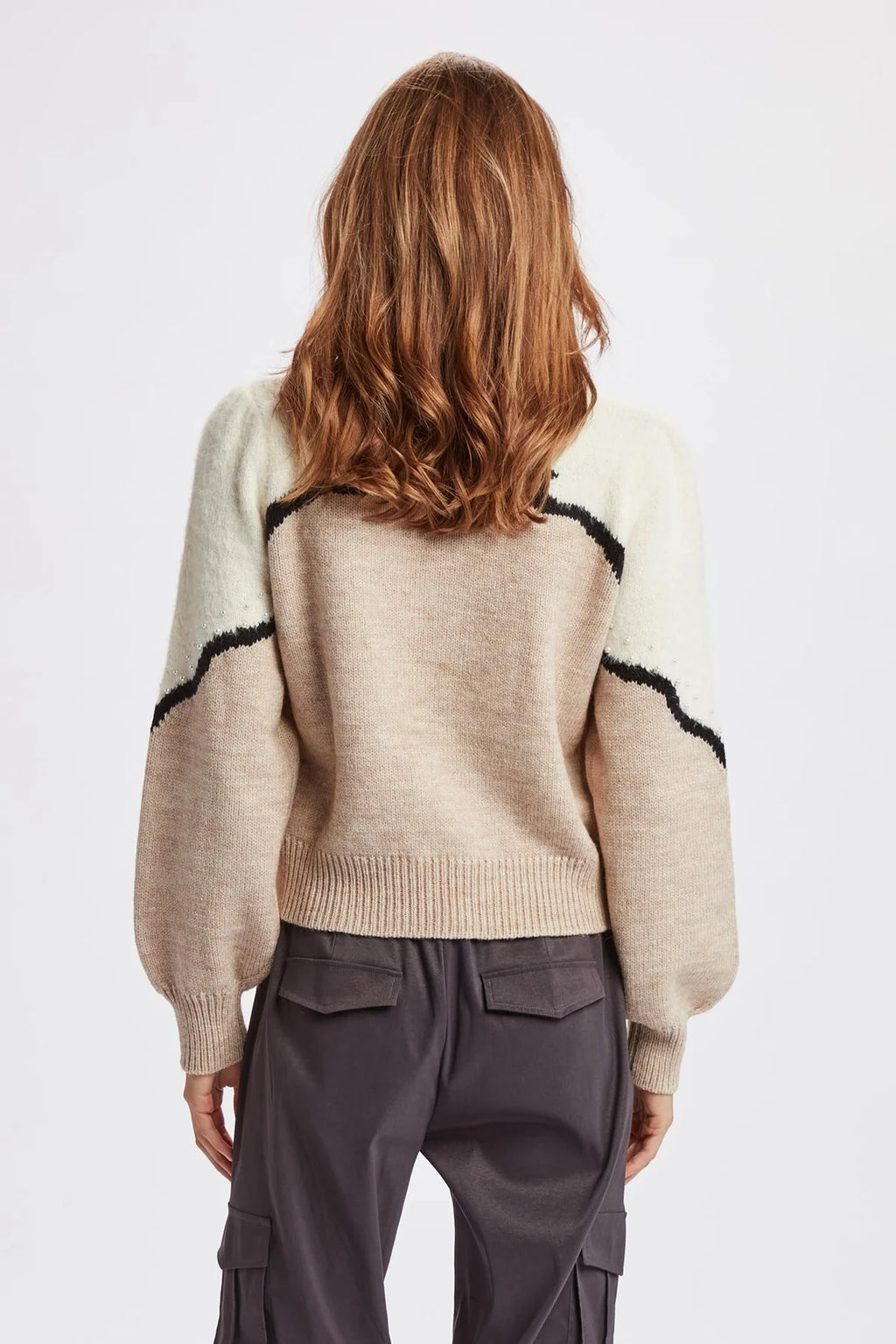 NUMAREN PULLOVER - SESAME MELANGE