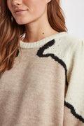 NUMAREN PULLOVER - SESAME MELANGE