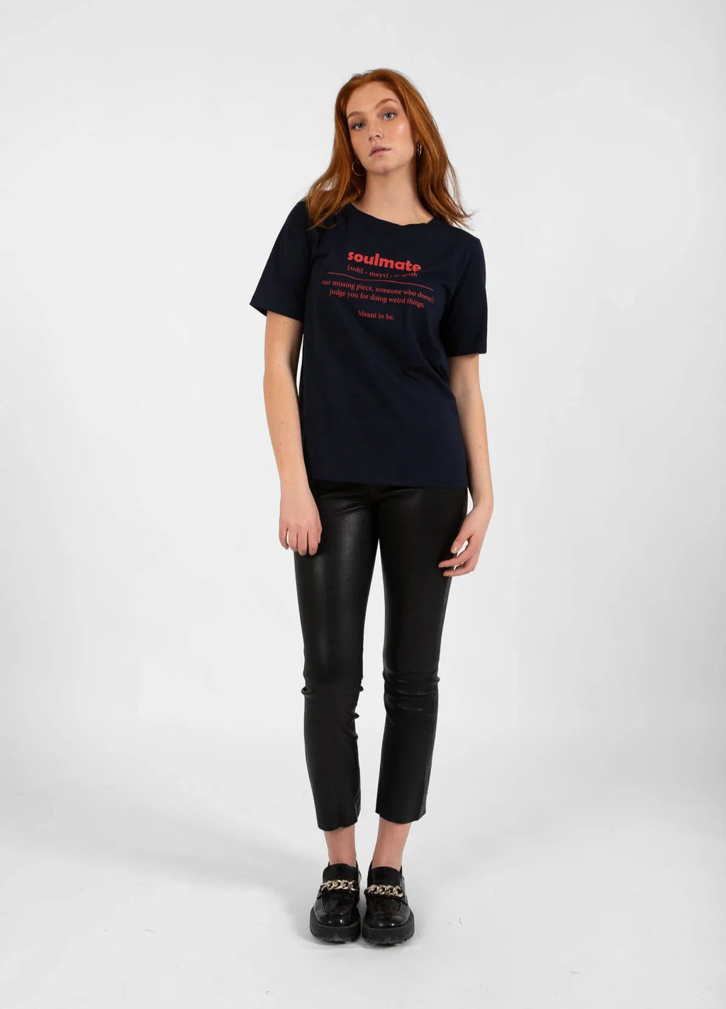SOULMATE T-SHIRT - Night Sky Blue