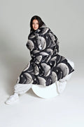 Half Moon X Smiley Adult Poncho