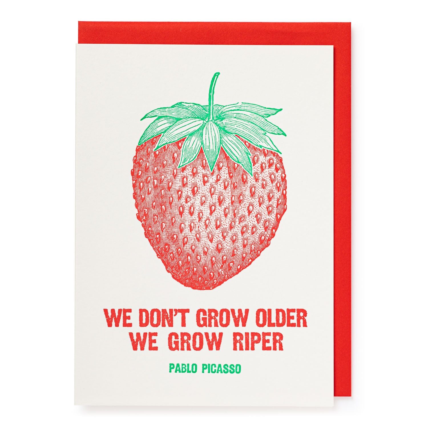 Strawberry Card