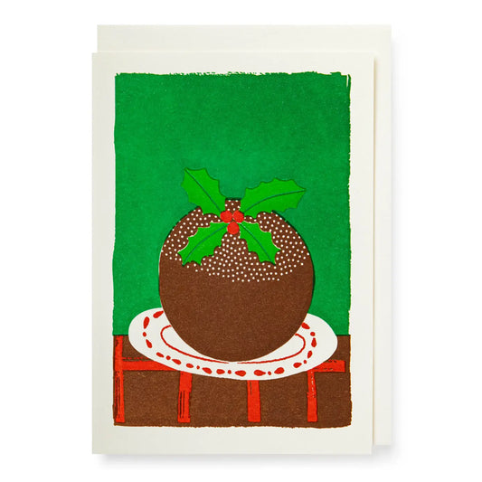 Christmas Pudding Card