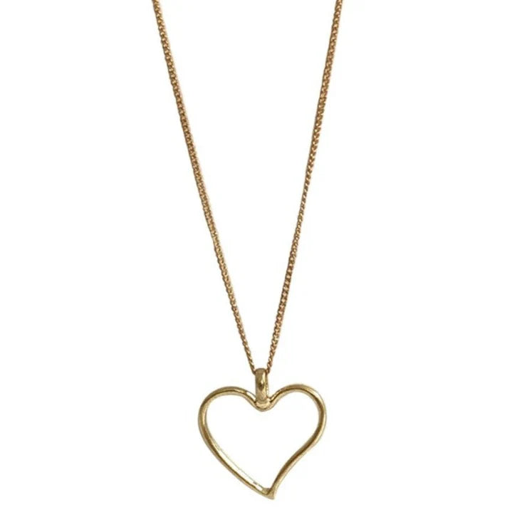 Gold Heart Necklace