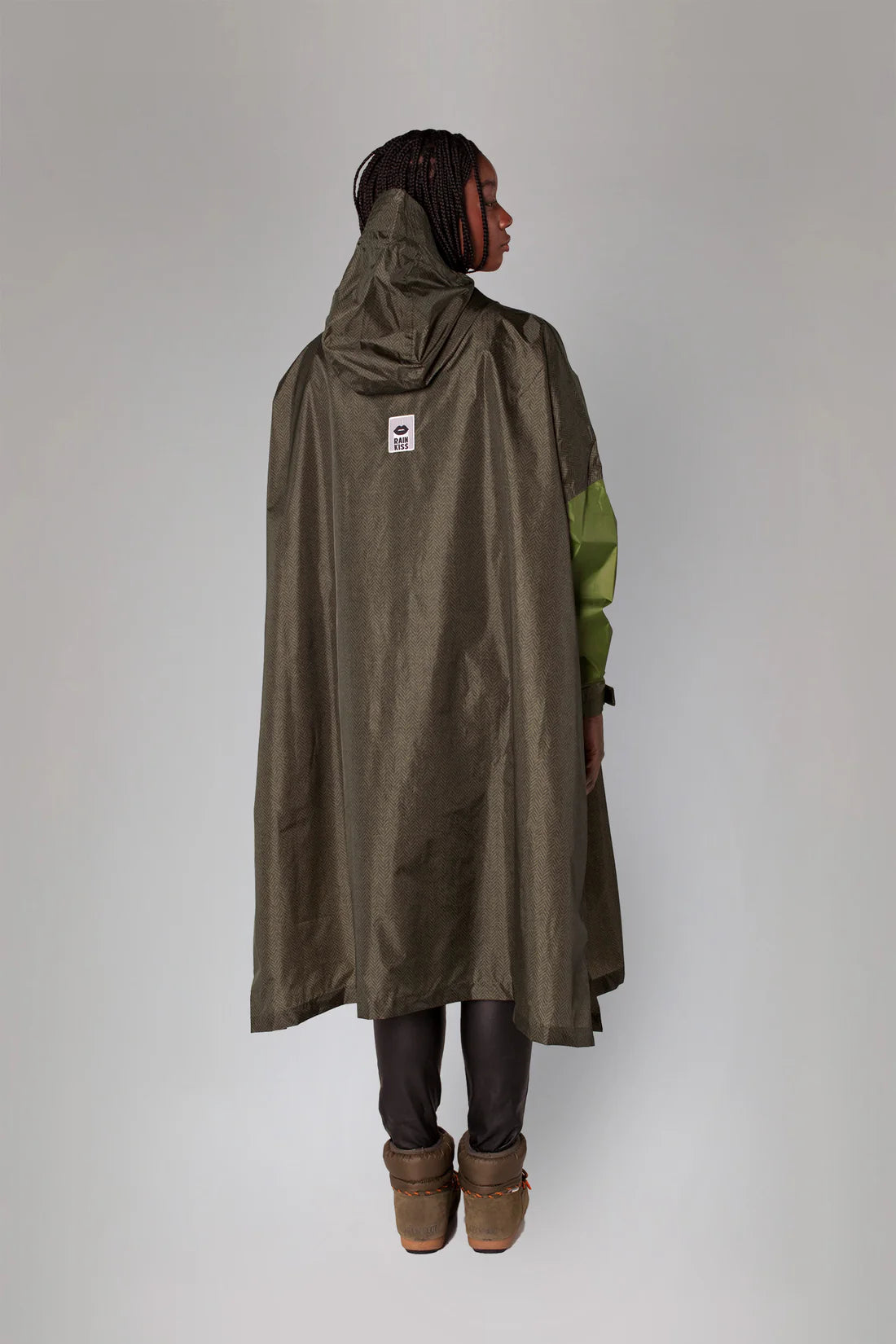 Herringbone Adults Poncho