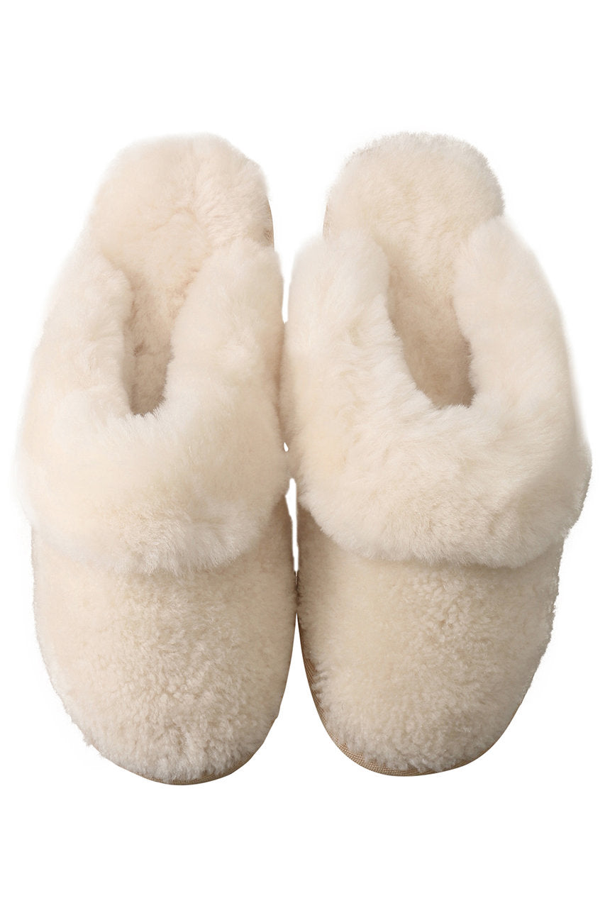 Jolie Teddy Women's Sheepskin Slipper - Natural