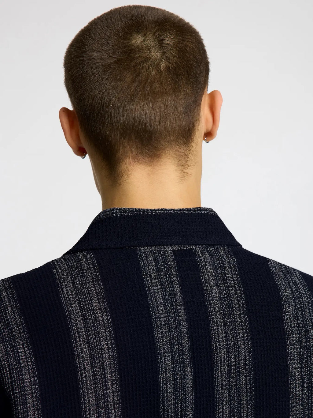 SLHTONY WAFFLE STRIPE OVERSHIRT