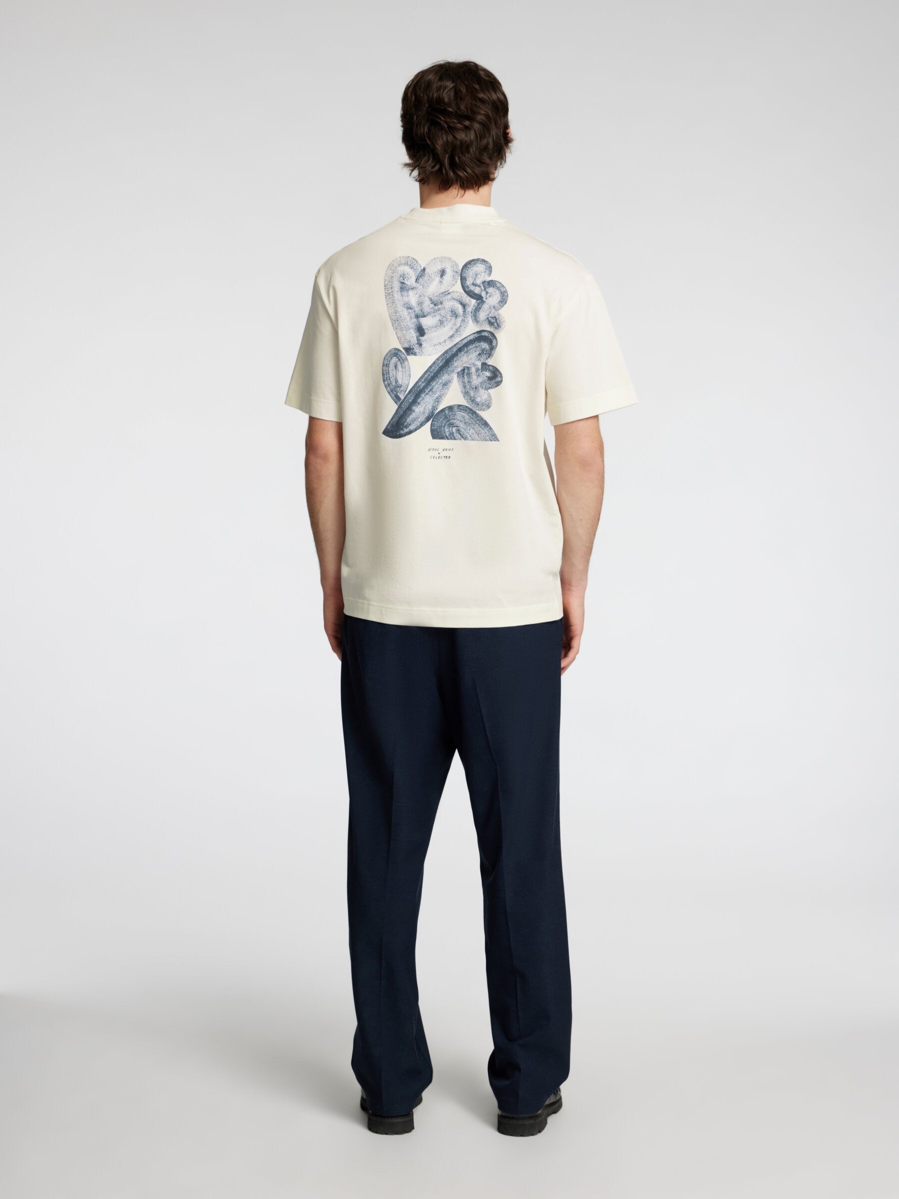 SLHRELAXWILL LICENSE SS O-NECK TEE