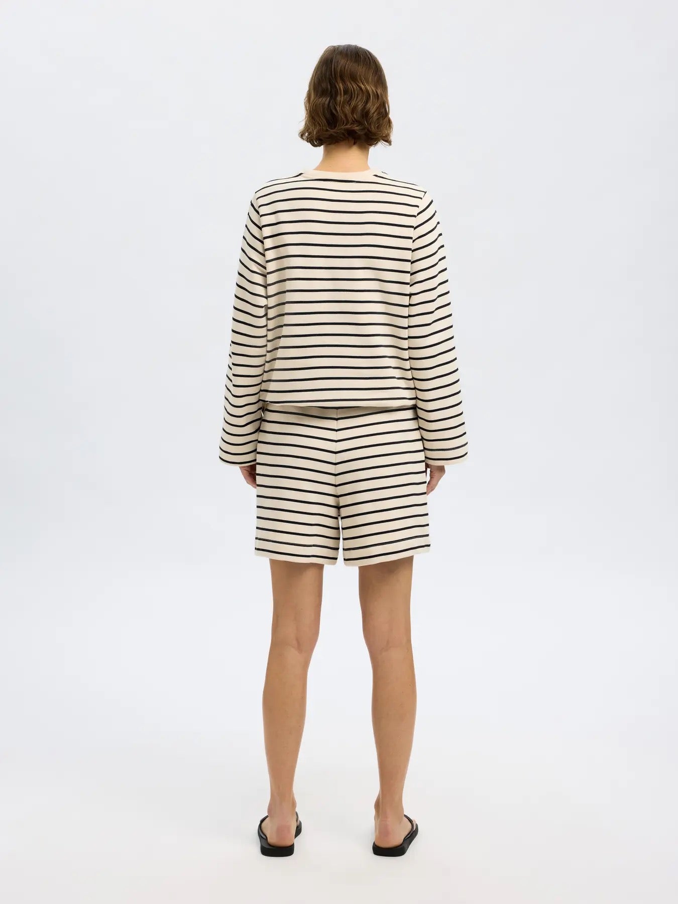 SLFELISE HW STRIPED SHORTS