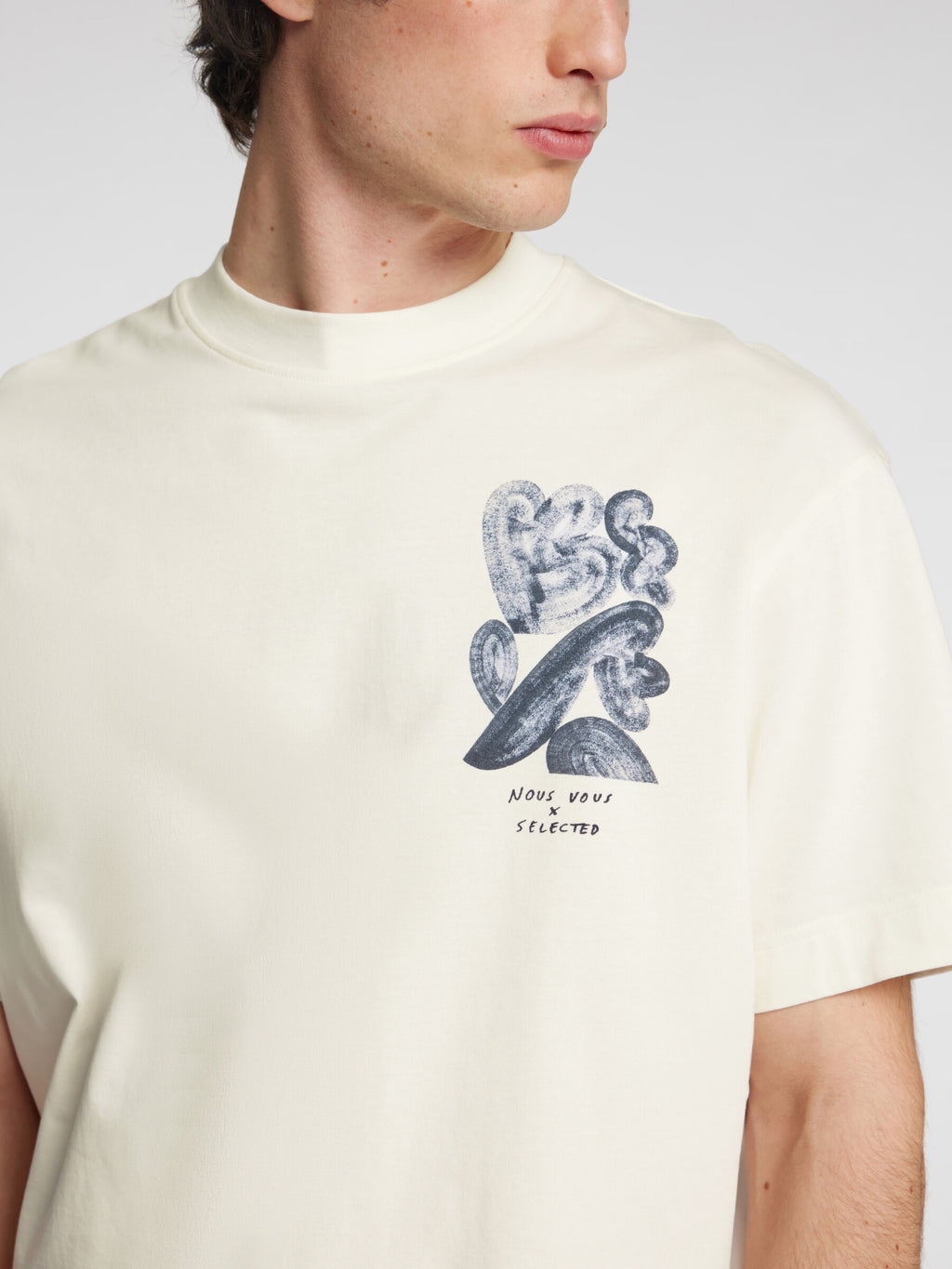 SLHRELAXWILL LICENSE SS O-NECK TEE