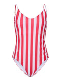 PCBAOMI SWIMSUIT RED STRIPE