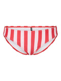 PCBAOMI BIKINI BRIEF RED STRIPE