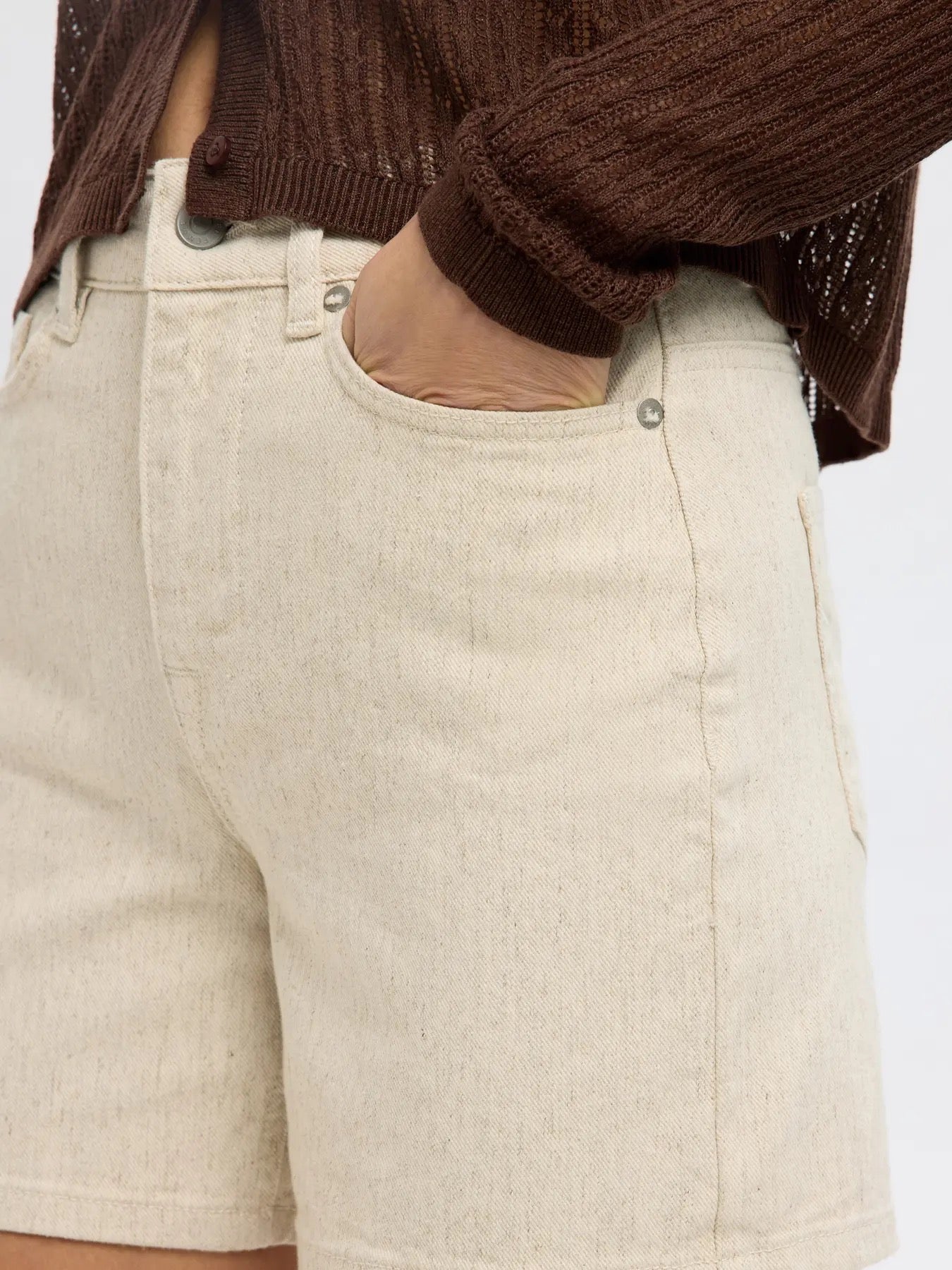 SLFUNA-KRISTA DENIM SHORTS