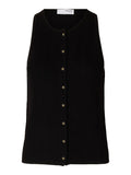 SLFTRIXIE KNIT BUTTON TOP