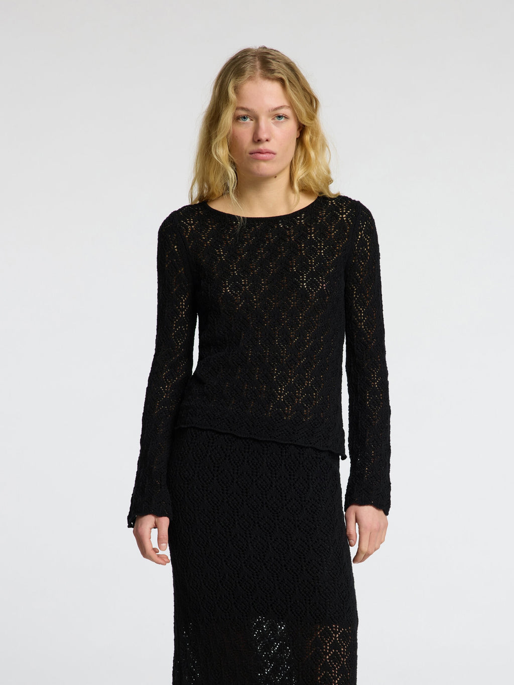 SLFNIVA LS KNIT O-NECK