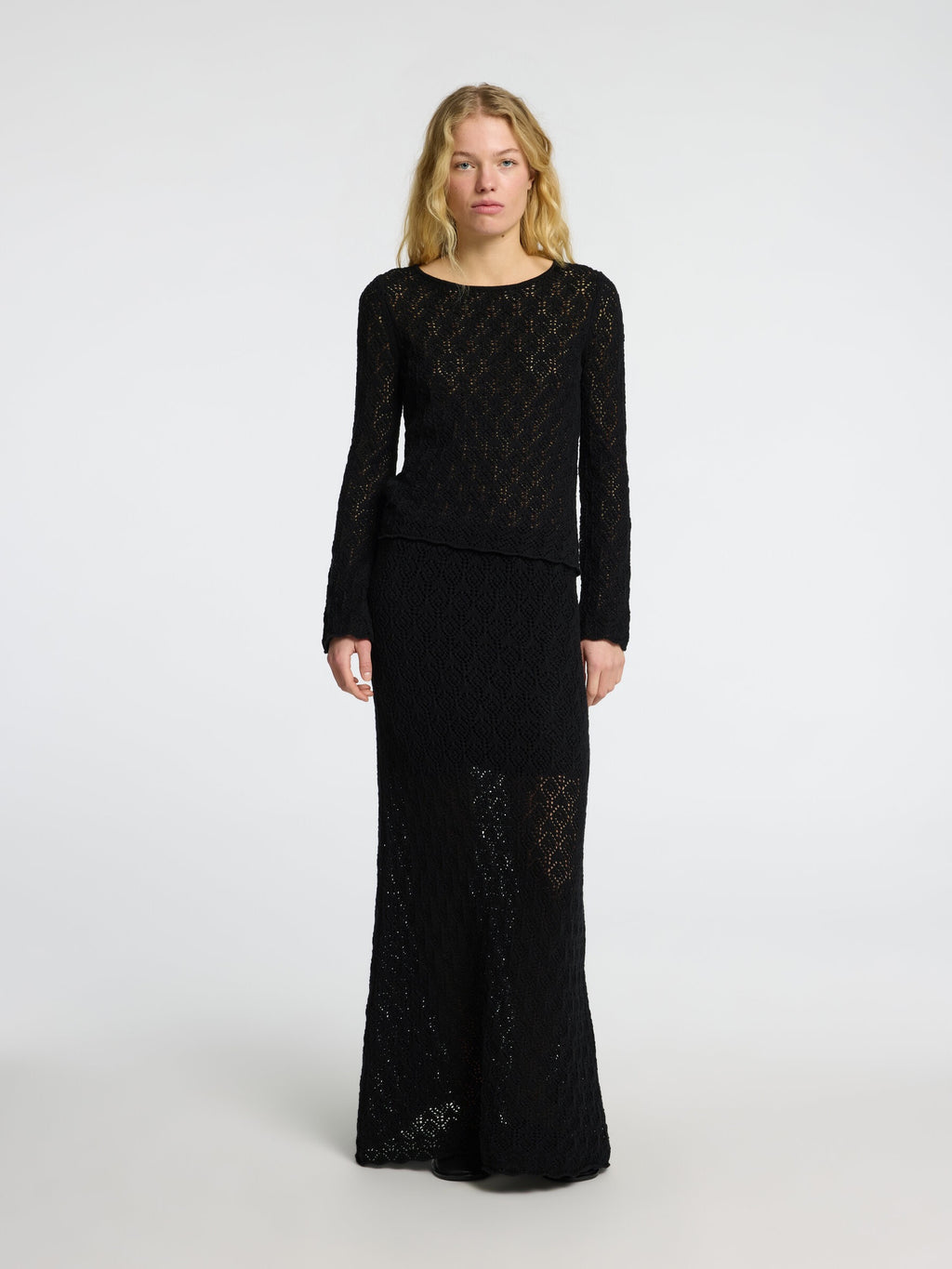 SLFNIVA LS KNIT O-NECK