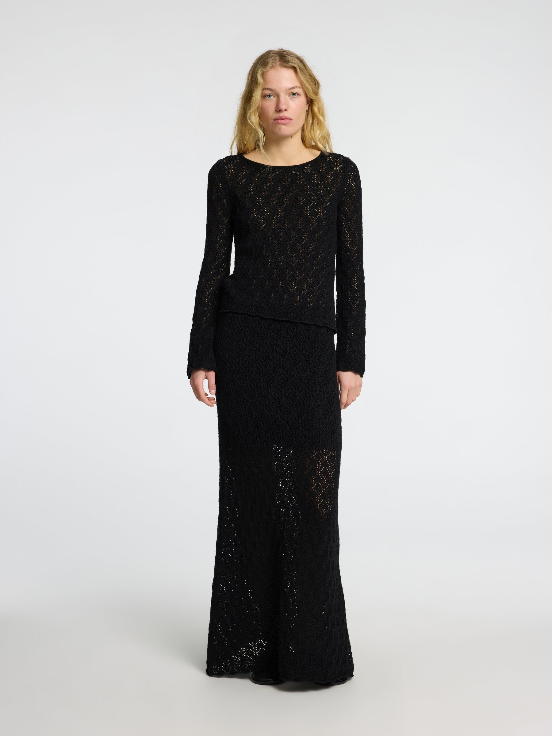 SLFNIVA LS KNIT O-NECK