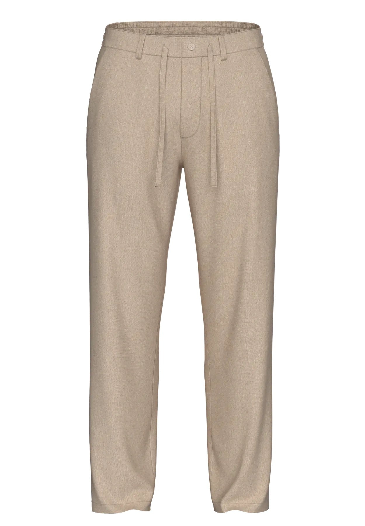 STRAIGHT BRODY LINEN MIX SUN PANT
