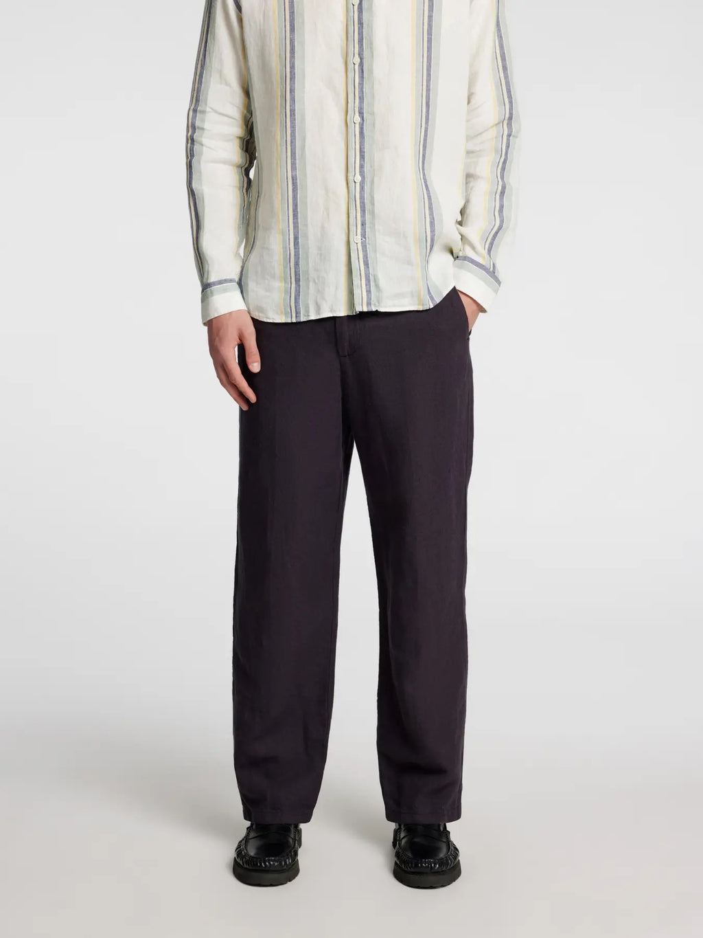 LOOSE MADS SUN PRESS PANT LINEN MIX