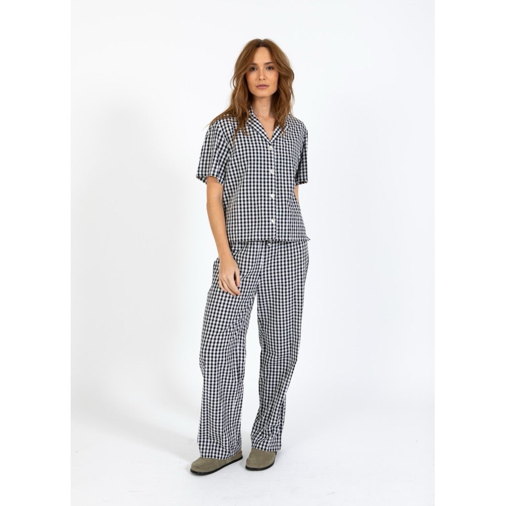 ALENA GINGHAM PANTS