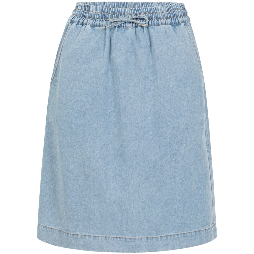 ELLIS COTTON DENIM SKIRT