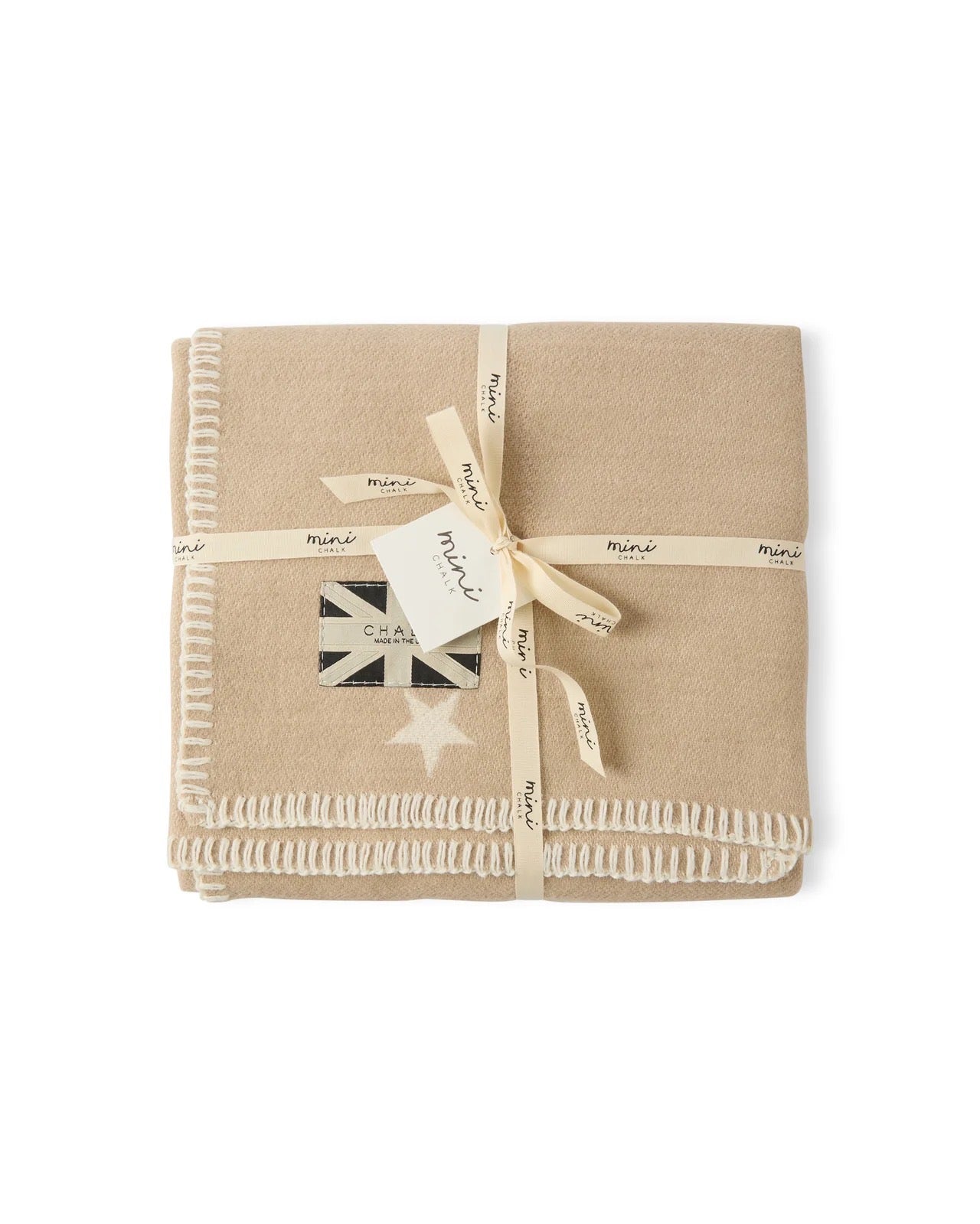 FAWN STAR BLANKET - BEIGE
