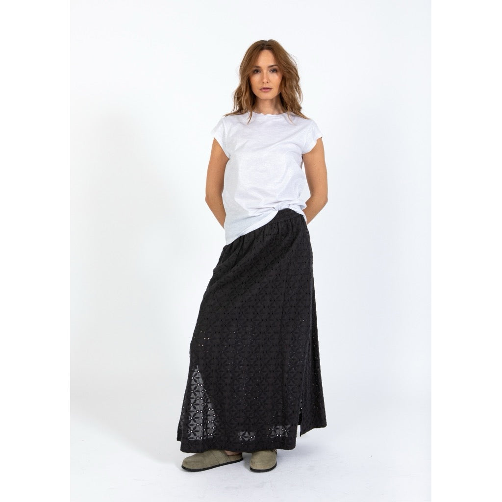 ALLIE COTTON MAXI SKIRT