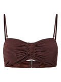 Pckaya Seersucker Bikini Top