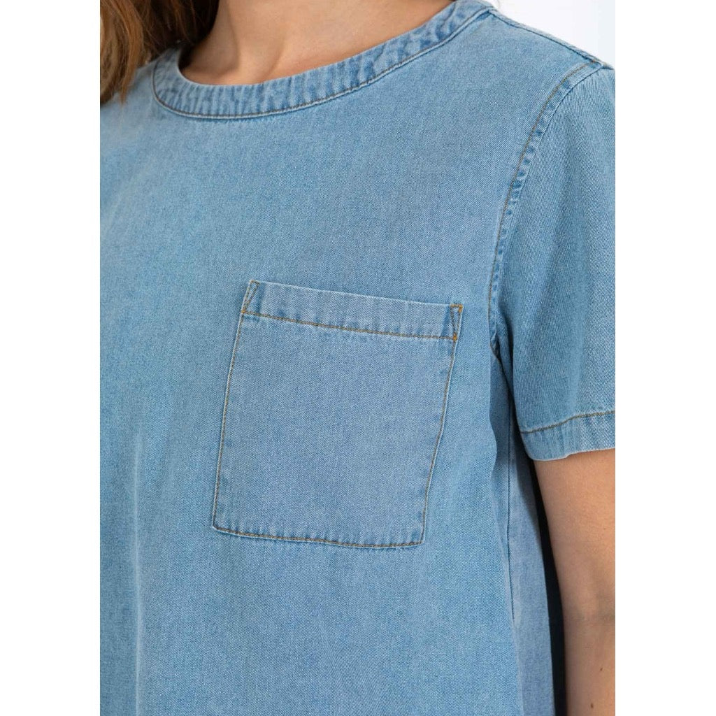 ELLIS SHORT DENIM SHIRT