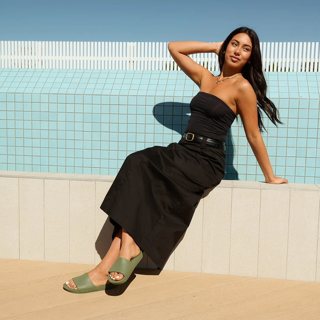 Archies Slides - Classic Olive