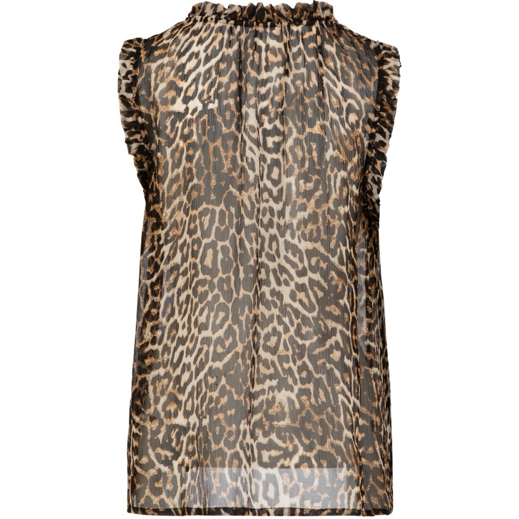 Top in Leopard Print