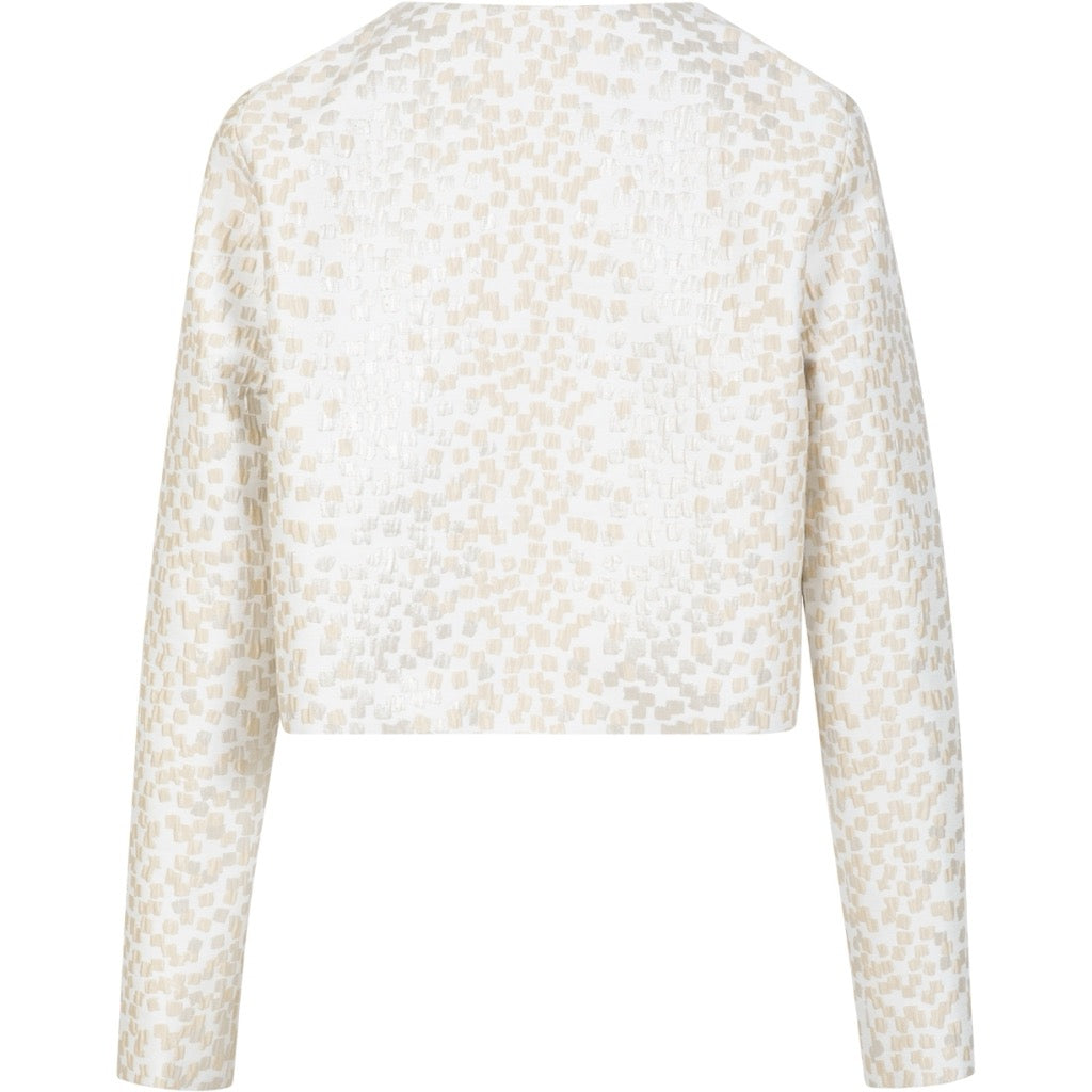 CROPPED JACQUARD JACKET