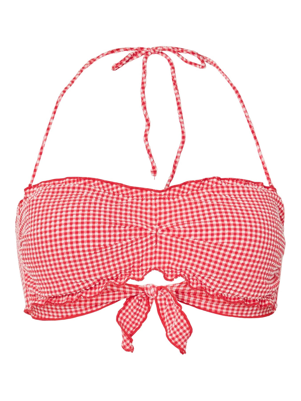 PCKIA FRILL EDGE BIKINI TOP