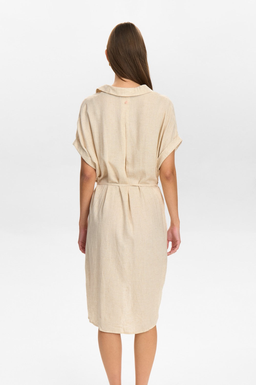 NUTUSA DRESS - SESAME MELANGE