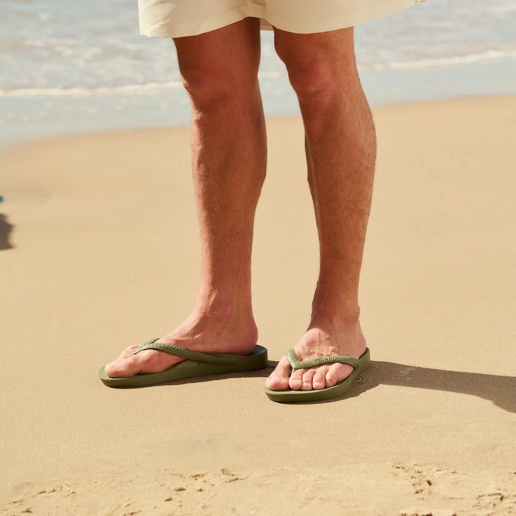 Archies Flip Flops - Olive