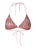 PCADA BIKINI KNITTED TRIANGLE TOP