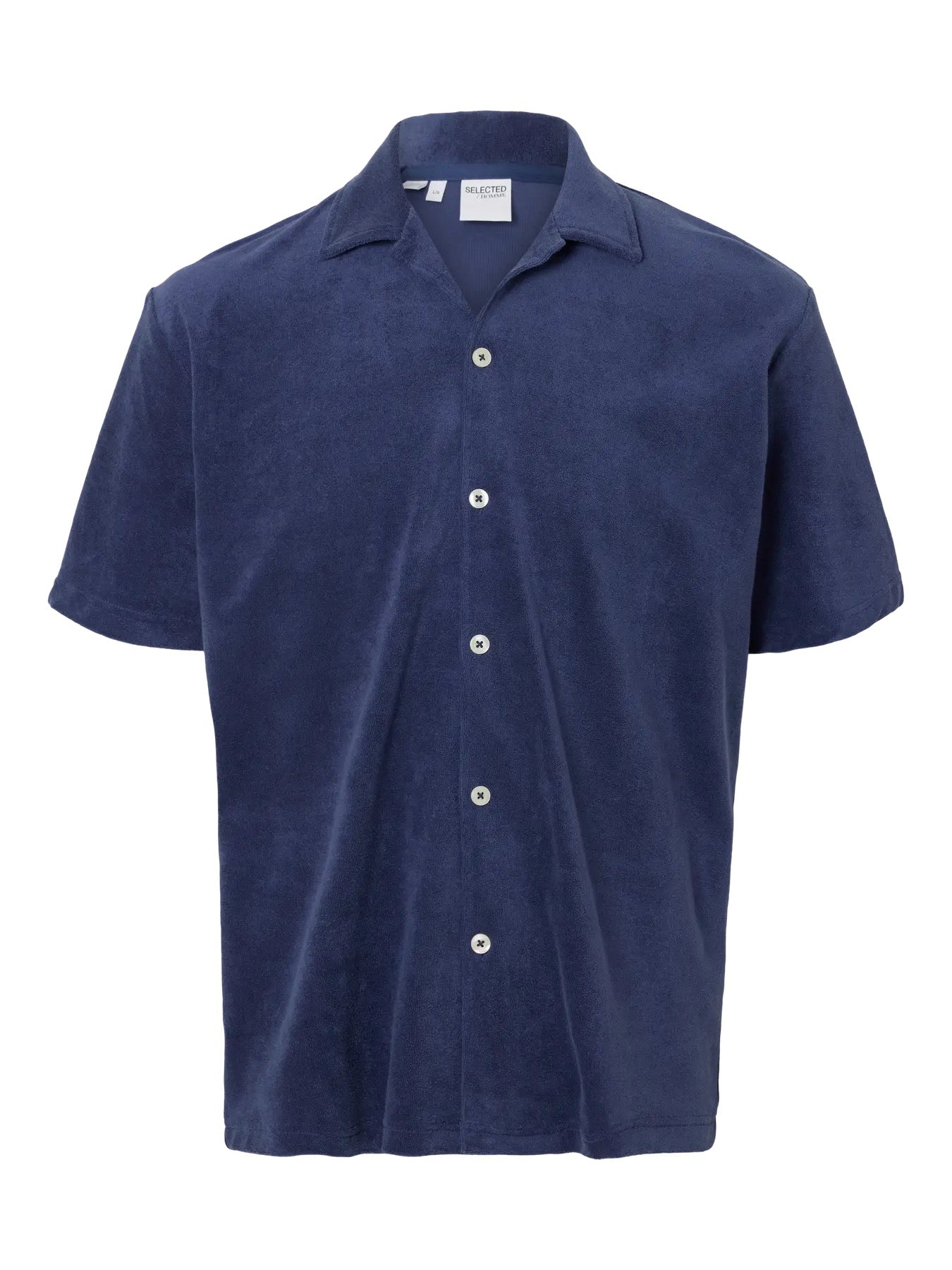 SLHRELAXTALON TOWEL SS JERSEY SHIRT