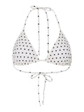 PCBAOMI BIKINI TRIANGLE TOP POLKA DOT