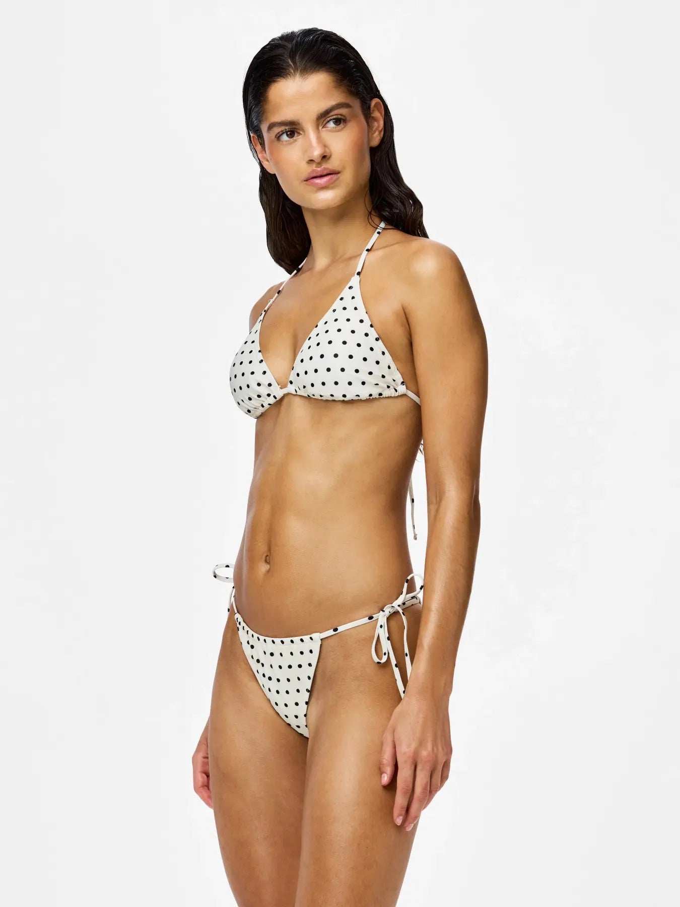 PCBAOMI BIKINI TRIANGLE TOP POLKA DOT