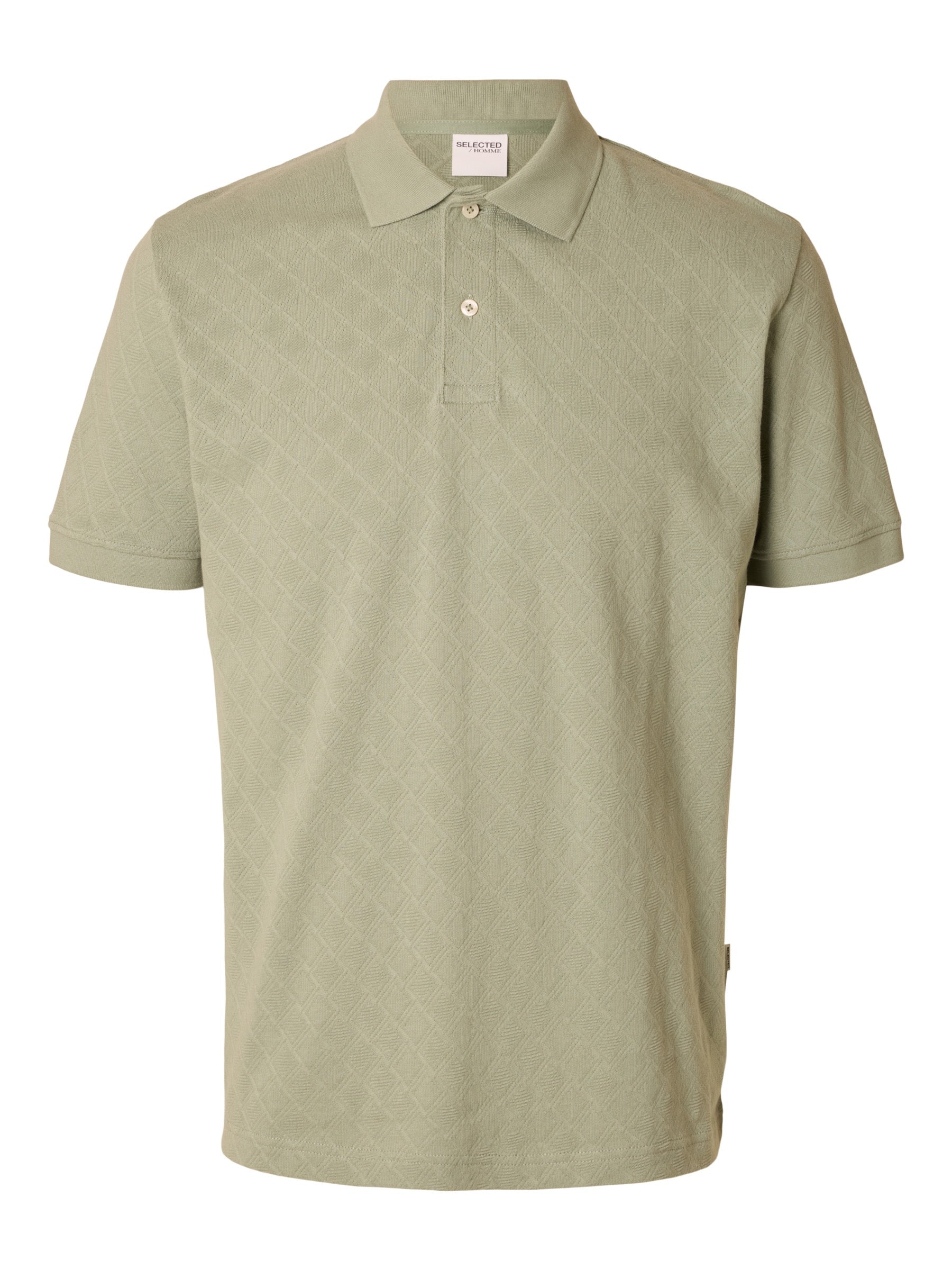 SLHPAUL JACQUARD SS POLO
