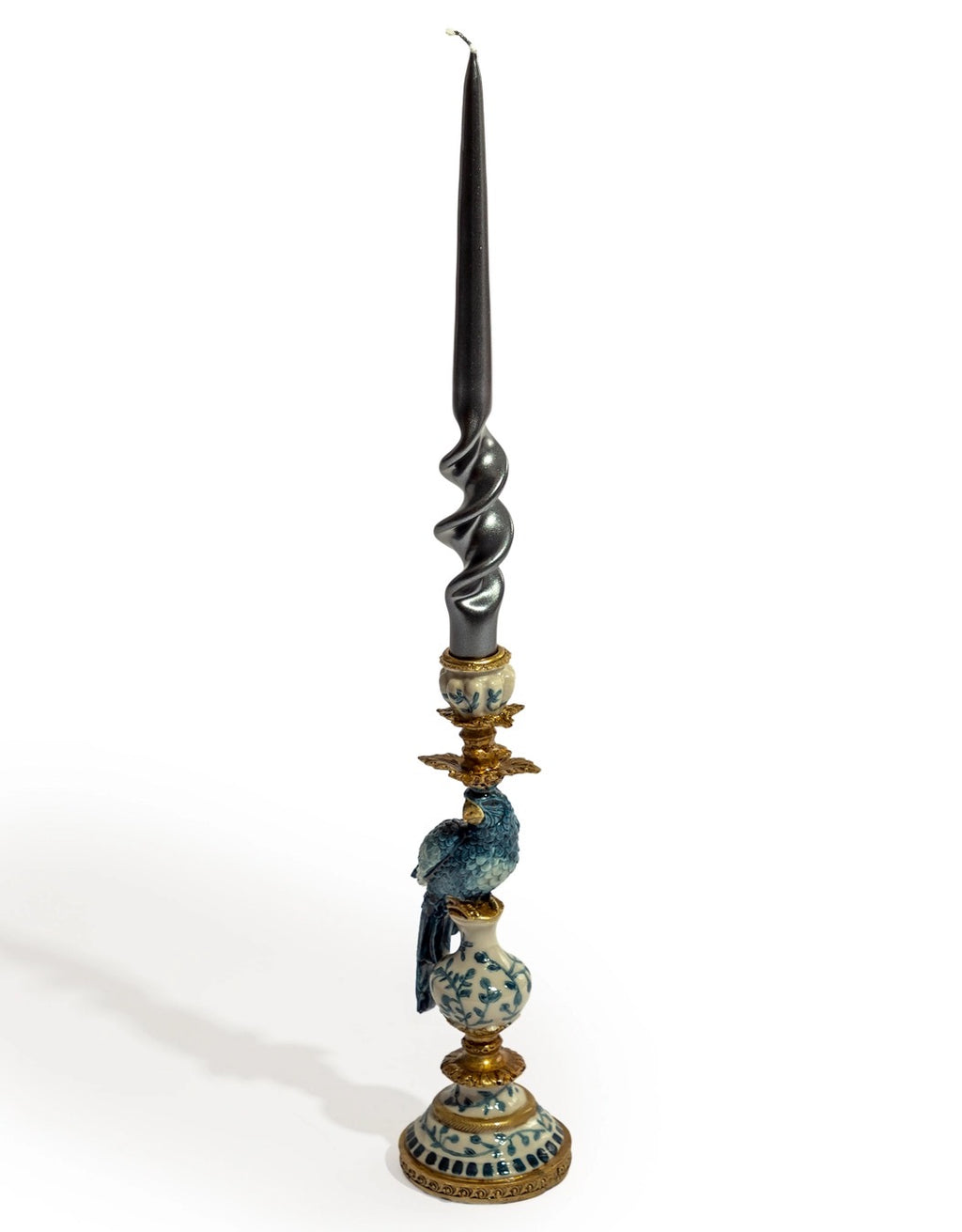 ORNATE PARROT CANDLE HOLDER