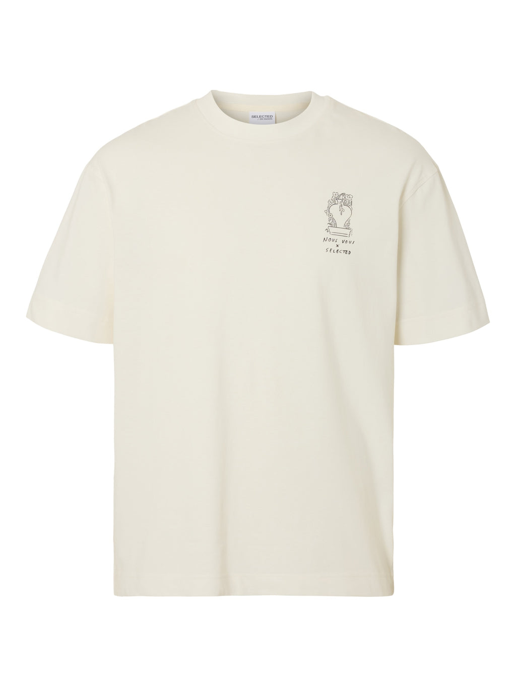 SLHRELAXNIC LICENSE SS O-NECK TEE