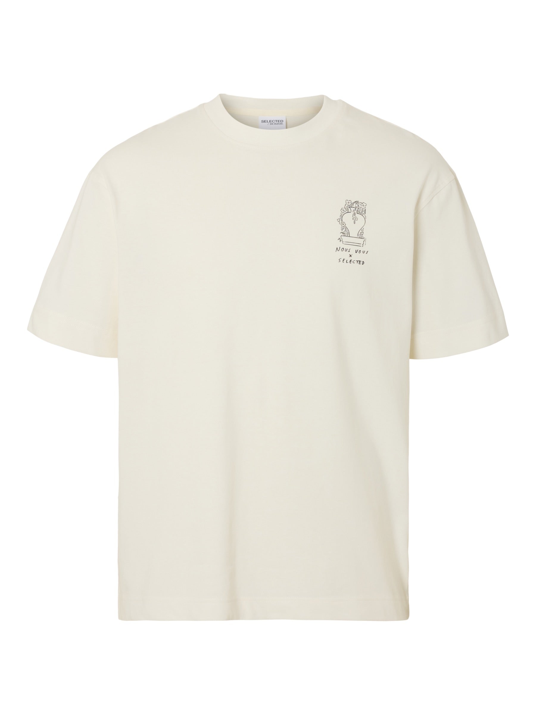 SLHRELAXNIC LICENSE SS O-NECK TEE